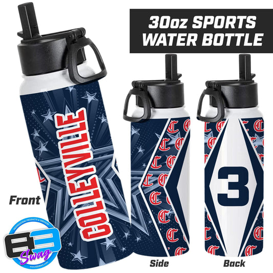 Colleyville Stars Baseball - 30oz Sports Tumbler - 83Swag