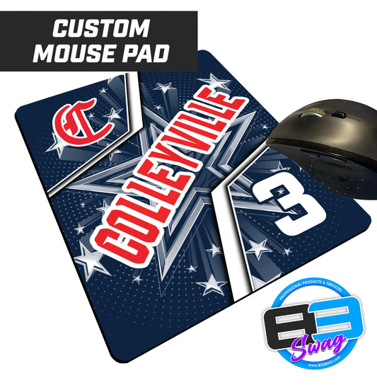 Colleyville Stars Baseball - Mouse Pad - 83Swag