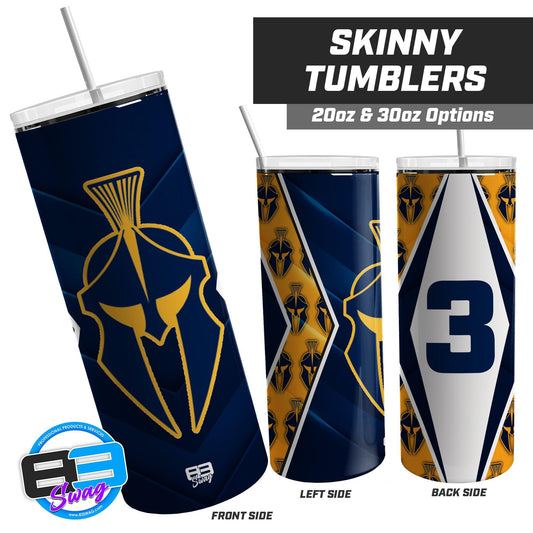 CONQUERORS Basketball - 20oz & 30oz Skinny Tumbler - 83Swag