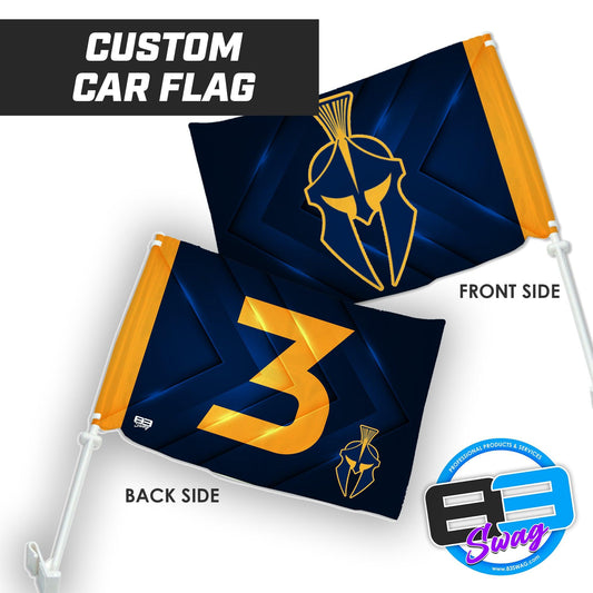 CONQUERORS Basketball - Car Flag - 83Swag