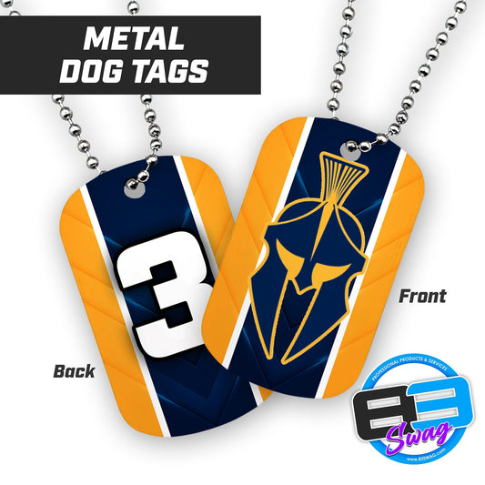 CONQUERORS Basketball - Double Sided Dog Tags - Includes Chain - 83Swag