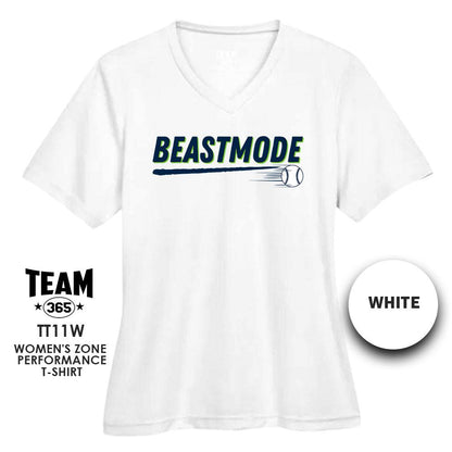 Cool & Dry Performance Women's Shirt - MULTIPLE COLORS AVAILABLE - Arkansas Beastmode Baseball - 83Swag