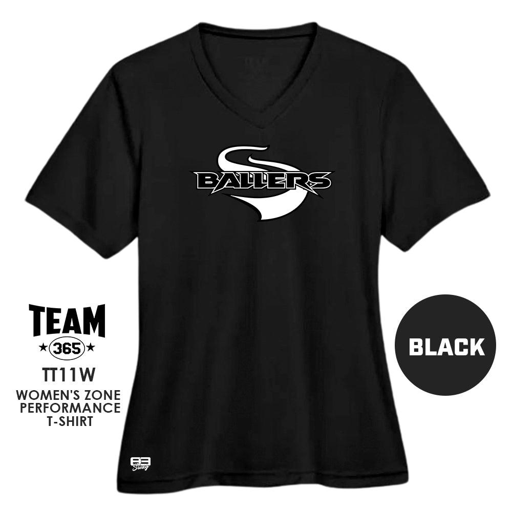 Cool & Dry Performance Women's Shirt - MULTIPLE COLORS AVAILABLE - Ballers - 83Swag