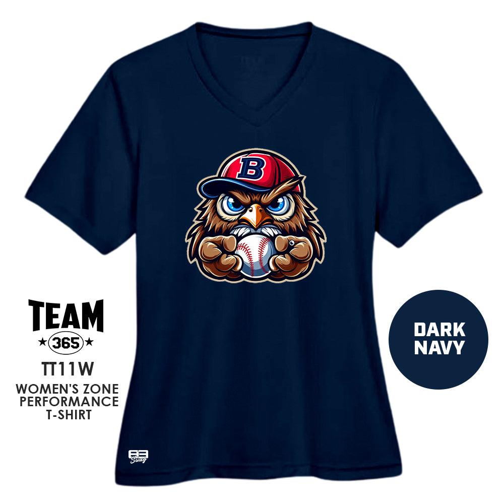 Cool & Dry Performance Women's Shirt - MULTIPLE COLORS AVAILABLE - Bay Area Barnstormers - 83Swag