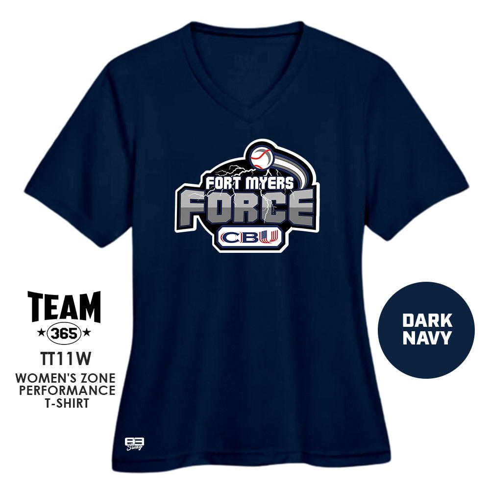 Cool & Dry Performance Women's Shirt - MULTIPLE COLORS AVAILABLE - CBU Fort Myers Force - 83Swag