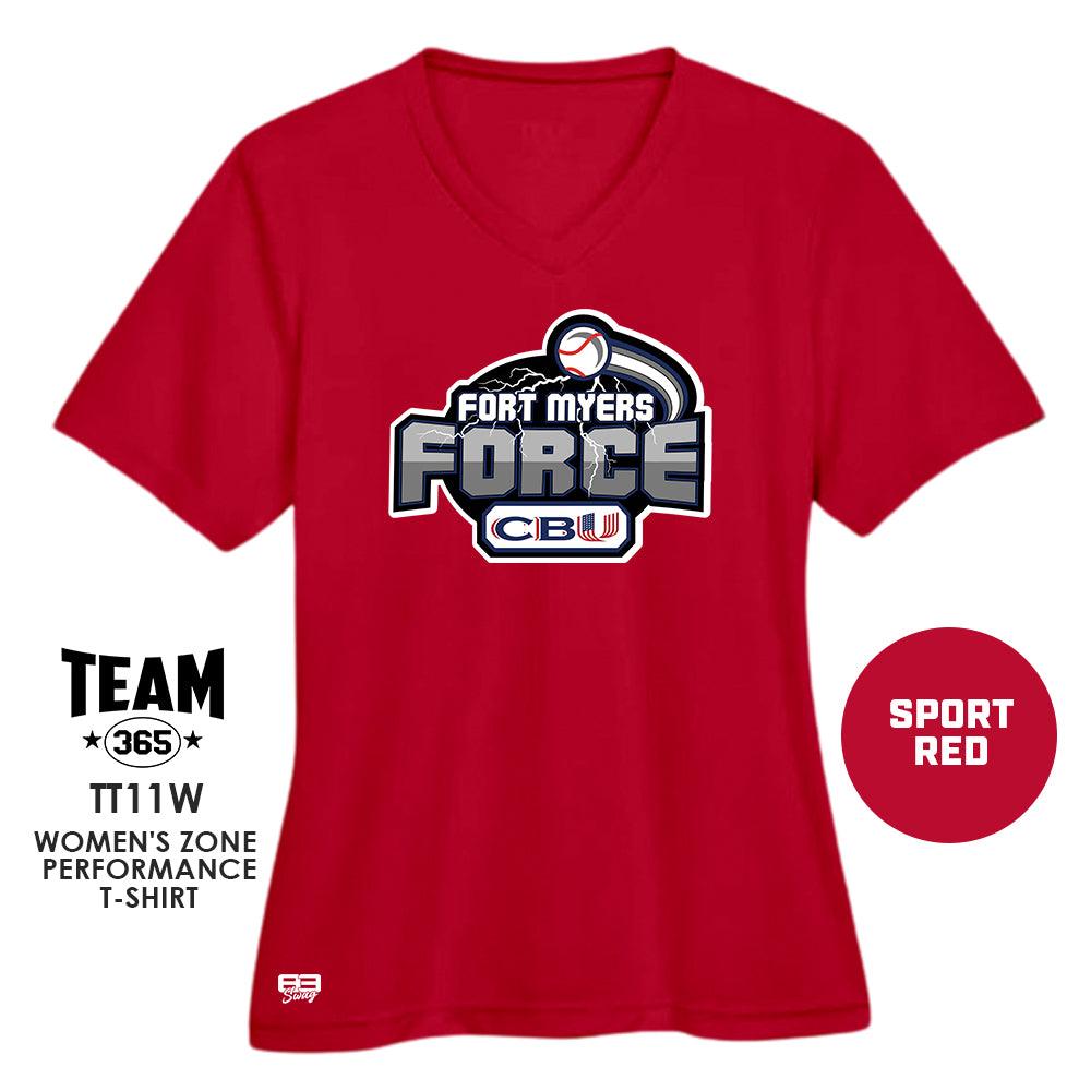 Cool & Dry Performance Women's Shirt - MULTIPLE COLORS AVAILABLE - CBU Fort Myers Force - 83Swag