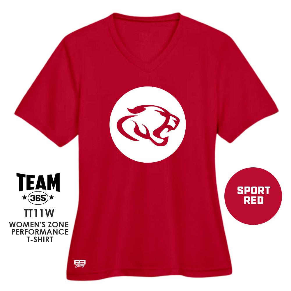 Cool & Dry Performance Women's Shirt - MULTIPLE COLORS AVAILABLE - Crosby Cougars V1 - 83Swag