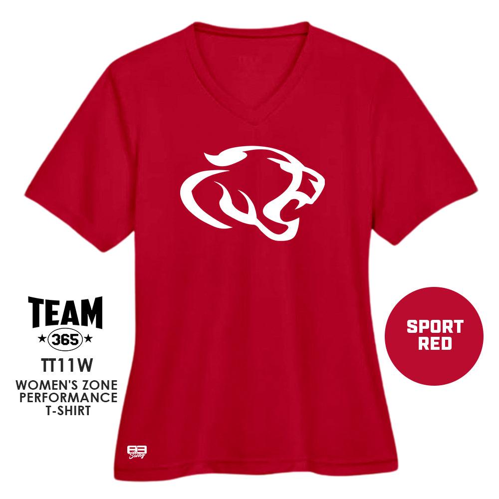 Cool & Dry Performance Women's Shirt - MULTIPLE COLORS AVAILABLE - Crosby Cougars V2 - 83Swag