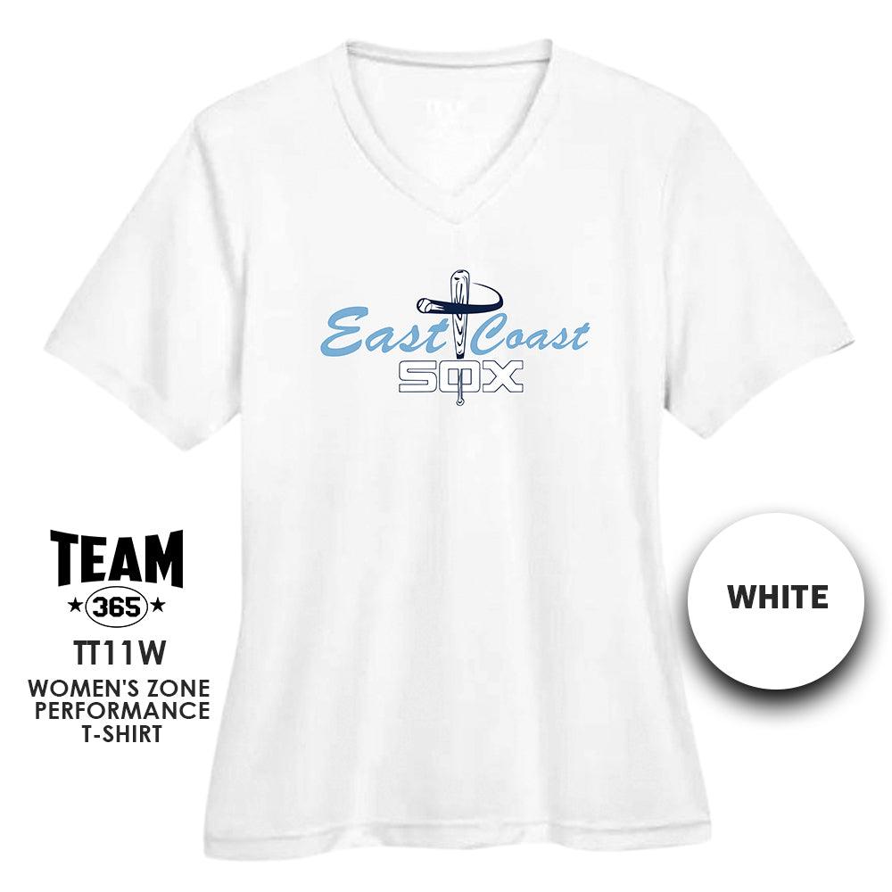 Cool & Dry Performance Women's Shirt - MULTIPLE COLORS AVAILABLE - East Coast Sox Baseball v2 - 83Swag