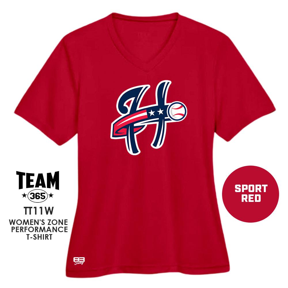 Cool & Dry Performance Women's Shirt - MULTIPLE COLORS AVAILABLE - Hooten Hitters - 83Swag