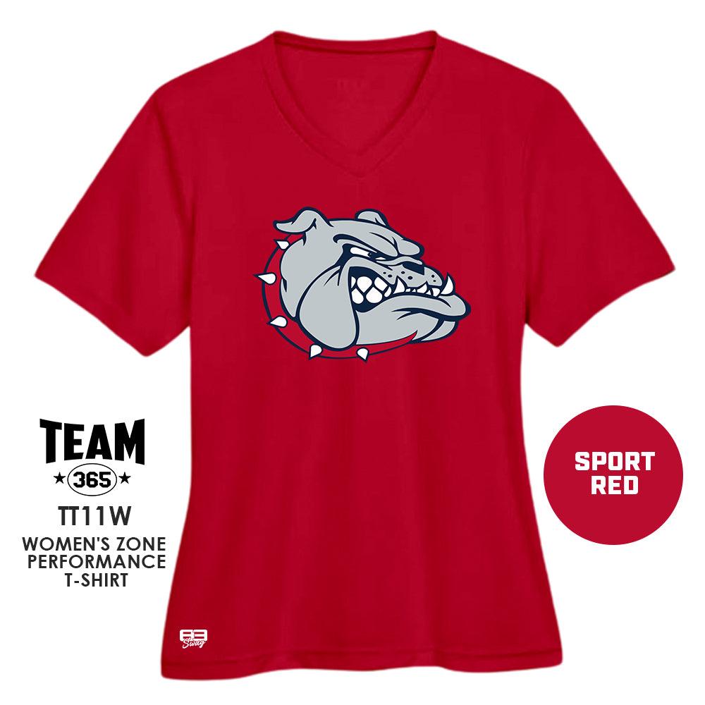 Cool & Dry Performance Women's Shirt - MULTIPLE COLORS AVAILABLE - Maumelle Bulldogs Baseball - 83Swag