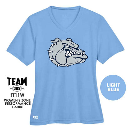 Cool & Dry Performance Women's Shirt - MULTIPLE COLORS AVAILABLE - Maumelle Bulldogs Baseball - 83Swag