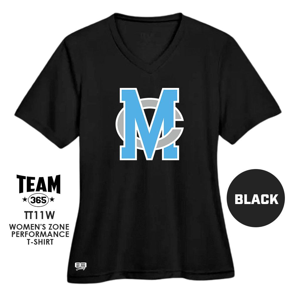 Cool & Dry Performance Women's Shirt - MULTIPLE COLORS AVAILABLE - MC Stallions Baseball - 83Swag