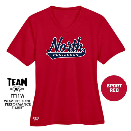 Cool & Dry Performance Women's Shirt - MULTIPLE COLORS AVAILABLE - North Hunterdon Baseball 2 - 83Swag