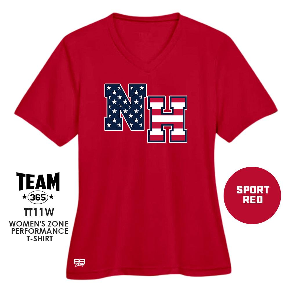 Cool & Dry Performance Women's Shirt - MULTIPLE COLORS AVAILABLE - North Hunterdon Baseball - 83Swag