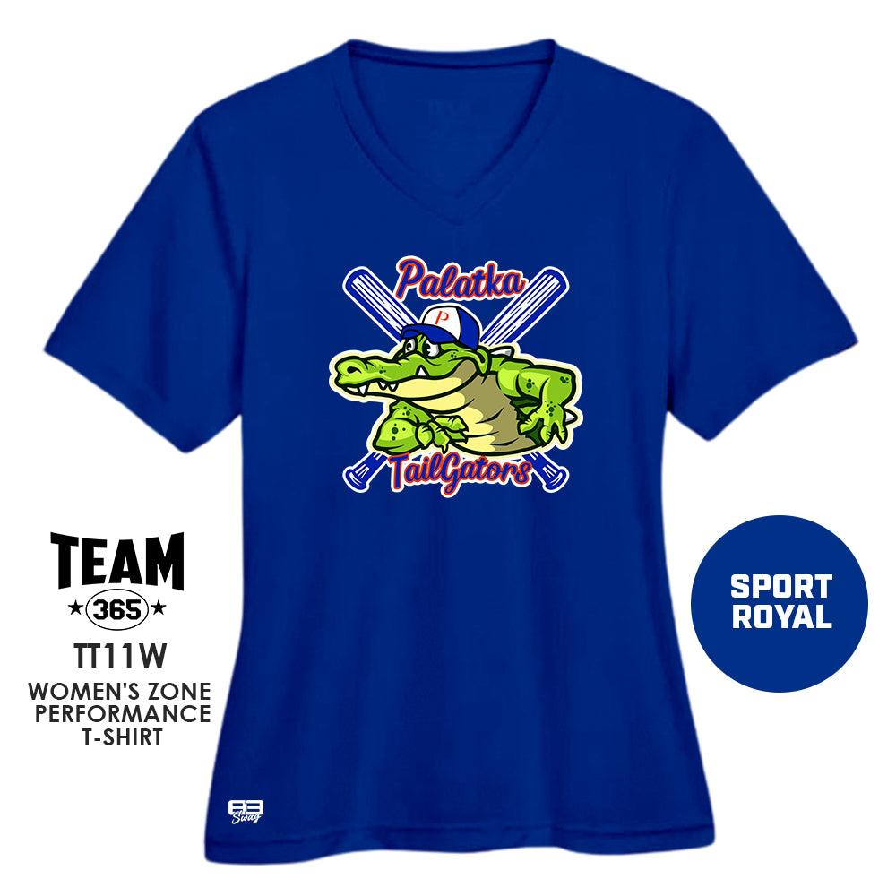 Cool & Dry Performance Women's Shirt - MULTIPLE COLORS AVAILABLE - Palatka TailGators Baseball - 83Swag