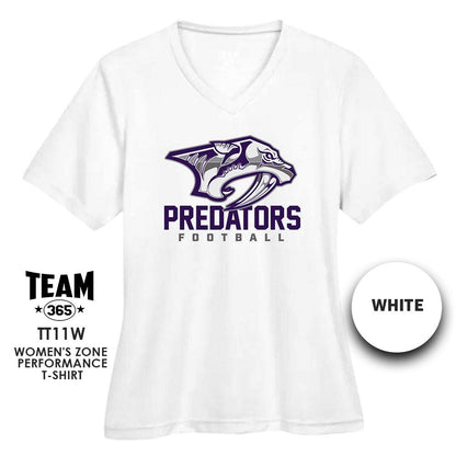 Cool & Dry Performance Women's Shirt - MULTIPLE COLORS AVAILABLE - Predators Football - 83Swag