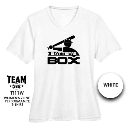 Cool & Dry Performance Women's Shirt - MULTIPLE COLORS AVAILABLE - The Batters Box V1 - 83Swag