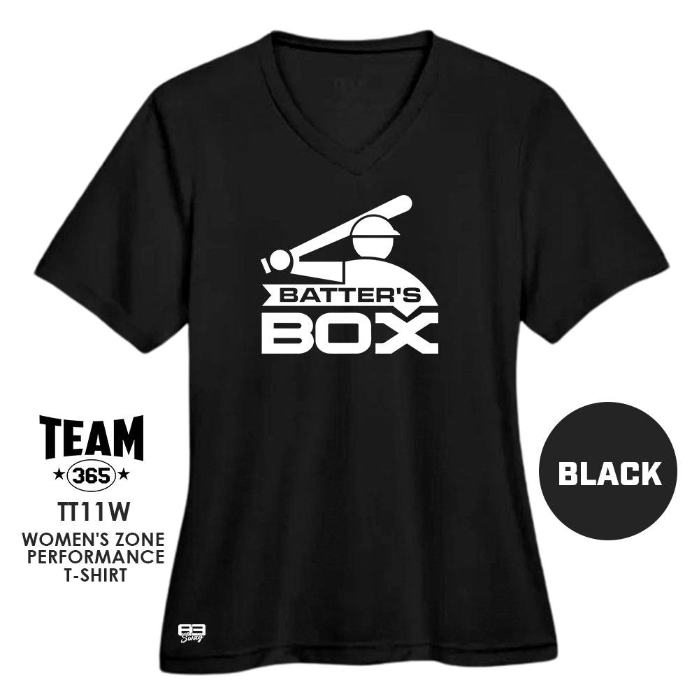 Cool & Dry Performance Women's Shirt - MULTIPLE COLORS AVAILABLE - The Batters Box V1 - 83Swag