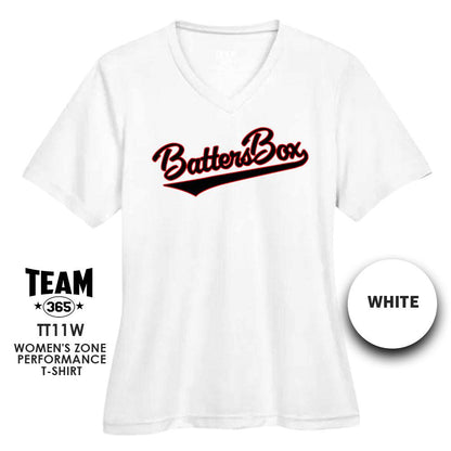 Cool & Dry Performance Women's Shirt - MULTIPLE COLORS AVAILABLE - The Batters Box V2 - 83Swag