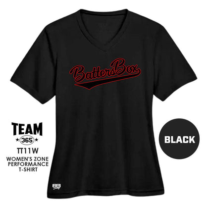 Cool & Dry Performance Women's Shirt - MULTIPLE COLORS AVAILABLE - The Batters Box V2 - 83Swag