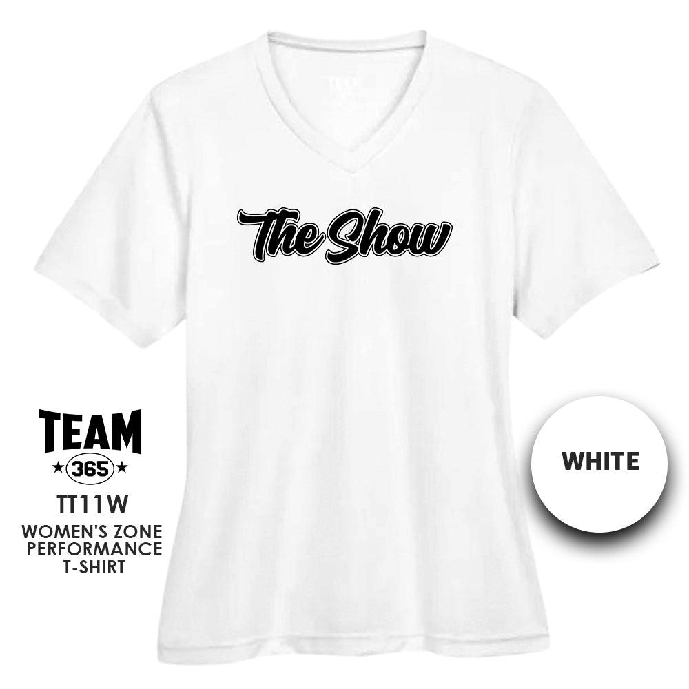 Cool & Dry Performance Women's Shirt - MULTIPLE COLORS AVAILABLE - The Show Baseball - 83Swag