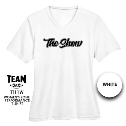 Cool & Dry Performance Women's Shirt - MULTIPLE COLORS AVAILABLE - The Show Baseball - 83Swag