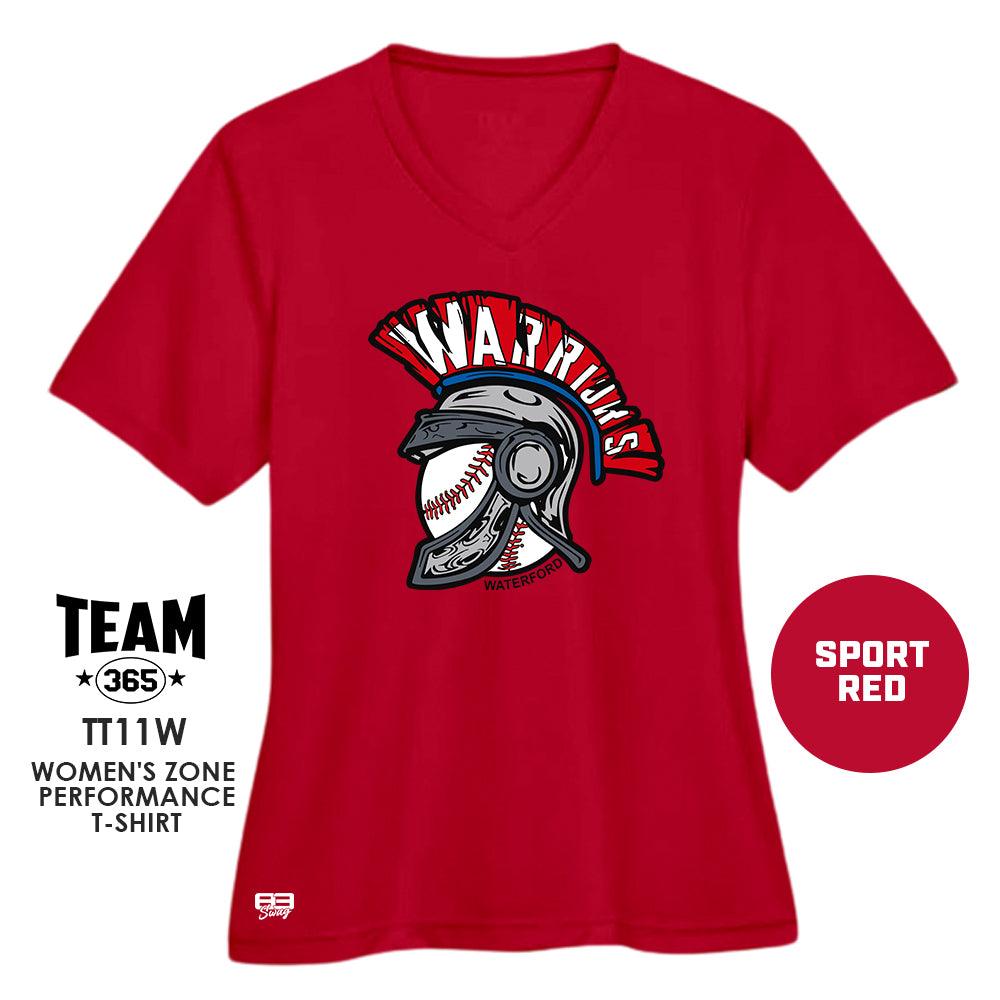 Cool & Dry Performance Women's Shirt - MULTIPLE COLORS AVAILABLE - Waterford Warriors - 83Swag