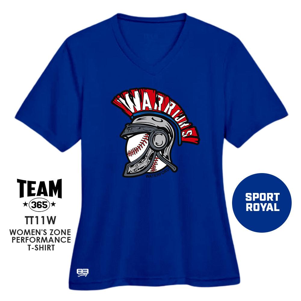 Cool & Dry Performance Women's Shirt - MULTIPLE COLORS AVAILABLE - Waterford Warriors - 83Swag