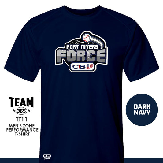 Crew - Performance T-Shirt - MULTIPLE COLORS AVAILABLE - CBU Fort Myers Force - 83Swag