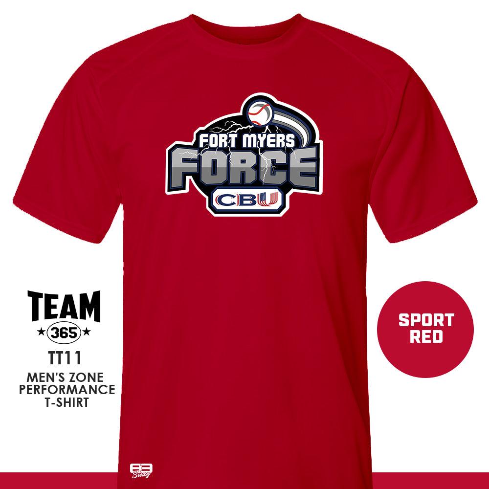 Crew - Performance T-Shirt - MULTIPLE COLORS AVAILABLE - CBU Fort Myers Force - 83Swag