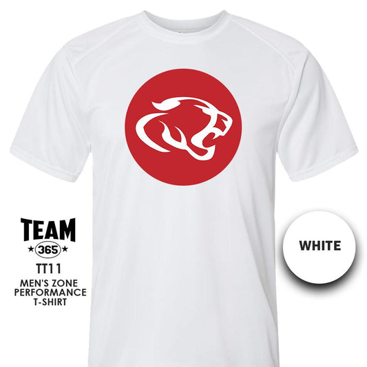 Crew - Performance T-Shirt - MULTIPLE COLORS AVAILABLE - Crosby Cougars V1 - 83Swag