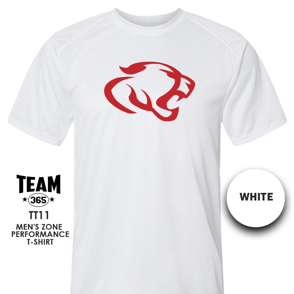 Crew - Performance T-Shirt - MULTIPLE COLORS AVAILABLE - Crosby Cougars V2 - 83Swag