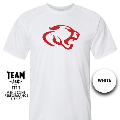 Crew - Performance T-Shirt - MULTIPLE COLORS AVAILABLE - Crosby Cougars V2 - 83Swag