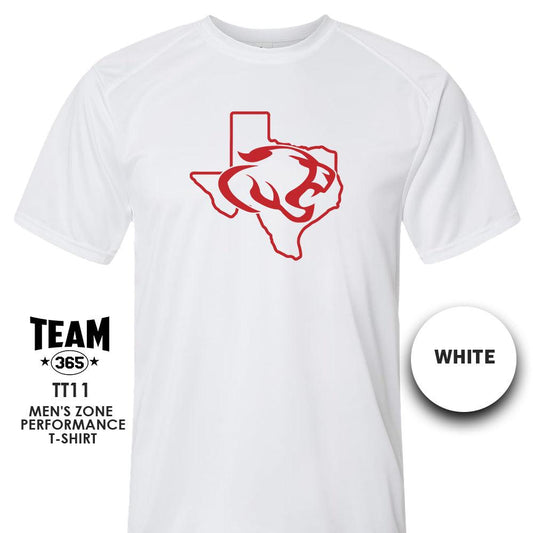 Crew - Performance T-Shirt - MULTIPLE COLORS AVAILABLE - Crosby Cougars V3 - 83Swag