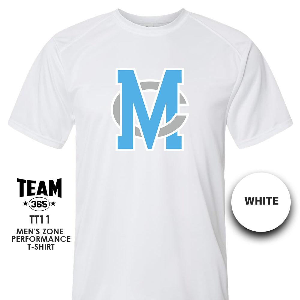 Crew - Performance T-Shirt - MULTIPLE COLORS AVAILABLE - MC Stallions Baseball - 83Swag