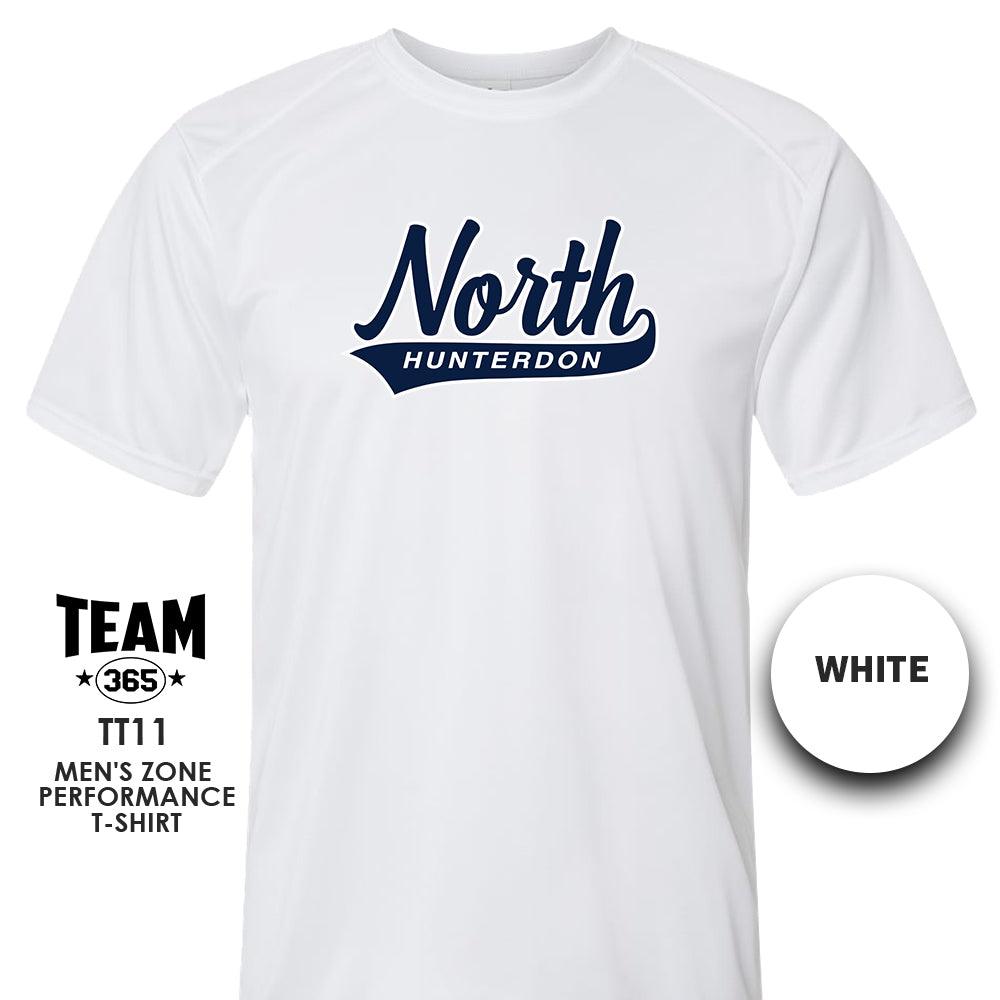 Crew - Performance T-Shirt - MULTIPLE COLORS AVAILABLE - North Hunterdon Baseball 2 - 83Swag