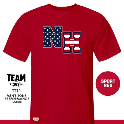 Crew - Performance T-Shirt - MULTIPLE COLORS AVAILABLE - North Hunterdon Baseball - 83Swag