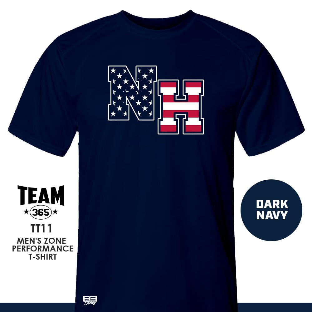 Crew - Performance T-Shirt - MULTIPLE COLORS AVAILABLE - North Hunterdon Baseball - 83Swag