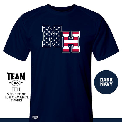 Crew - Performance T-Shirt - MULTIPLE COLORS AVAILABLE - North Hunterdon Baseball - 83Swag