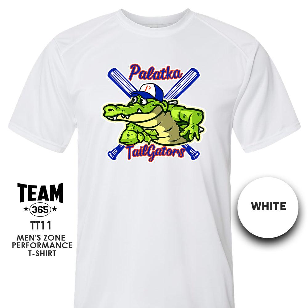 Crew - Performance T-Shirt - MULTIPLE COLORS AVAILABLE - Palatka TailGators Baseball - 83Swag