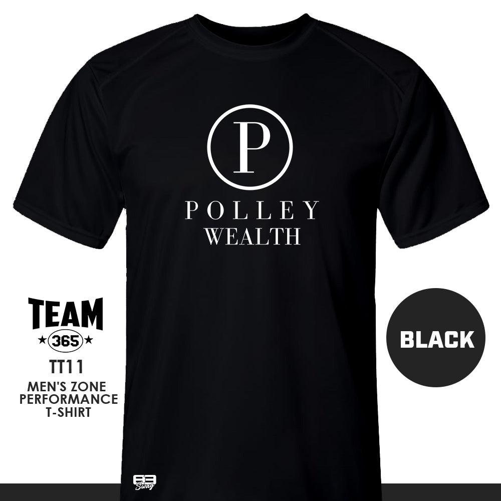 Crew - Performance T-Shirt - MULTIPLE COLORS AVAILABLE - Polley Wealth Management - 83Swag