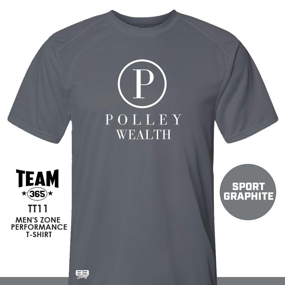 Crew - Performance T-Shirt - MULTIPLE COLORS AVAILABLE - Polley Wealth Management - 83Swag