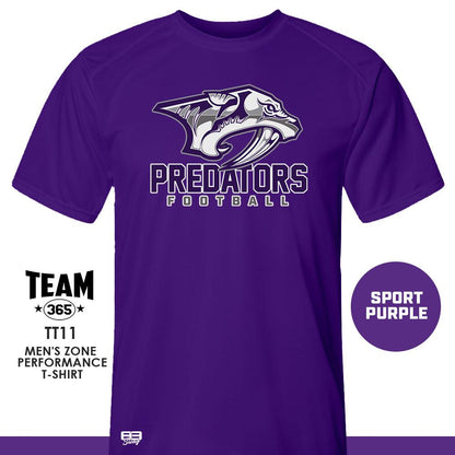 Crew - Performance T-Shirt - MULTIPLE COLORS AVAILABLE - Predators Football - 83Swag