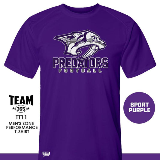 Crew - Performance T-Shirt - MULTIPLE COLORS AVAILABLE - Predators Football - 83Swag