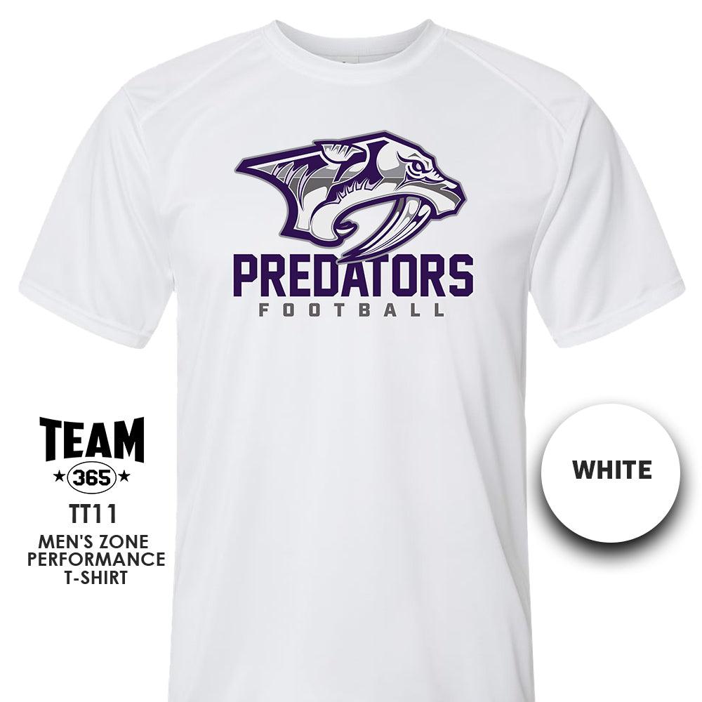 Crew - Performance T-Shirt - MULTIPLE COLORS AVAILABLE - Predators Football - 83Swag