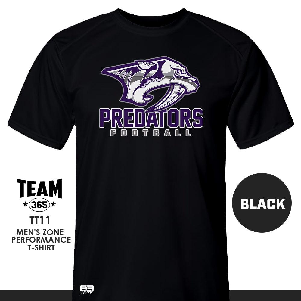 Crew - Performance T-Shirt - MULTIPLE COLORS AVAILABLE - Predators Football - 83Swag