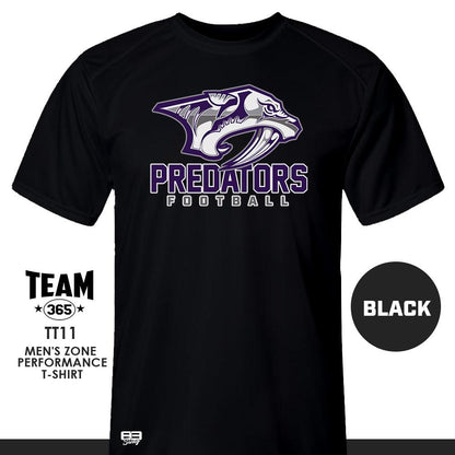 Crew - Performance T-Shirt - MULTIPLE COLORS AVAILABLE - Predators Football - 83Swag