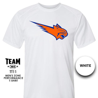 Crew - Performance T-Shirt - MULTIPLE COLORS AVAILABLE - San Angelo Central Football V2 - 83Swag