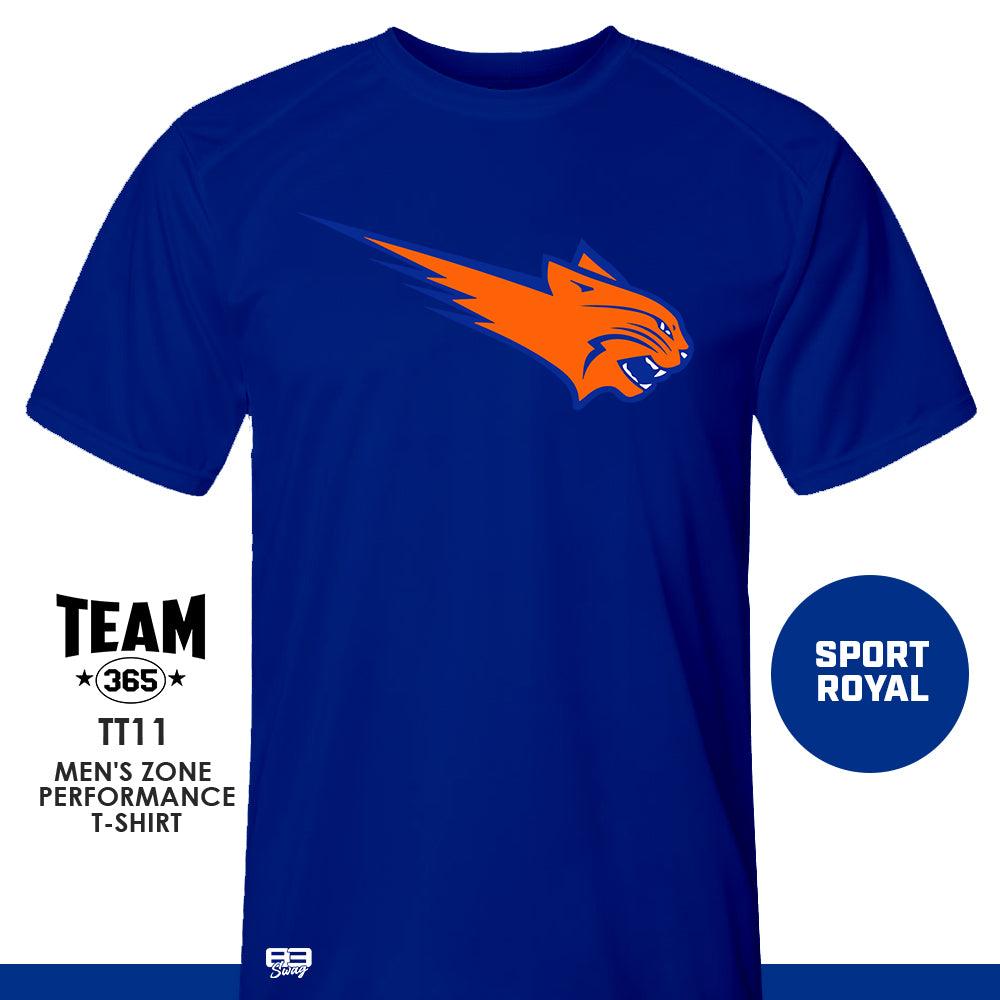 Crew - Performance T-Shirt - MULTIPLE COLORS AVAILABLE - San Angelo Central Football V2 - 83Swag